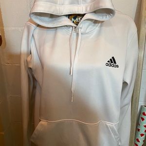 Adidas White hoodie...